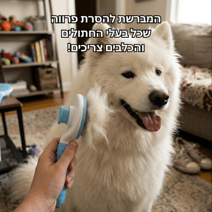 מברשת להסרת פרווה